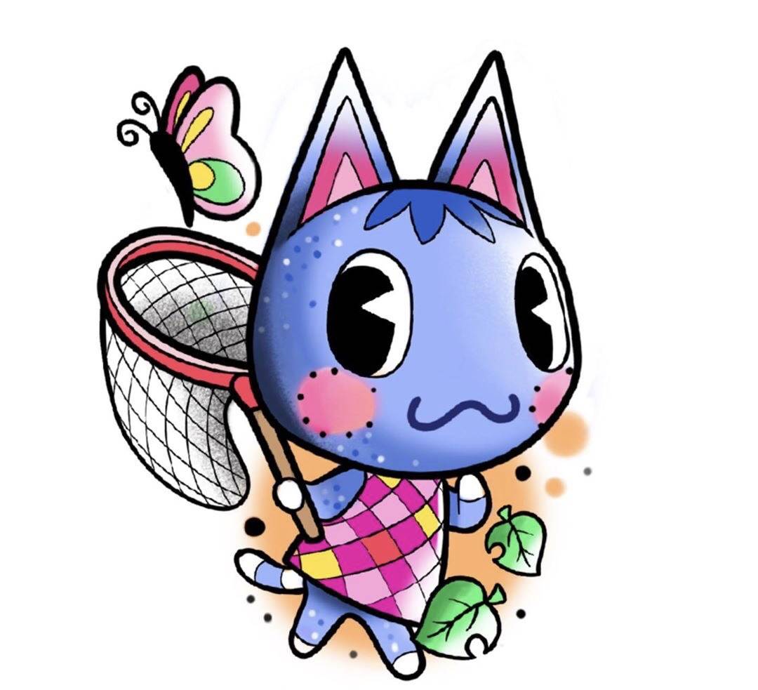 
上海由龙纹身分享彩色小清新纹身图案‘panda sports’(图7)